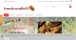 Desktop Screenshot of le-marche-au-naturel.fr